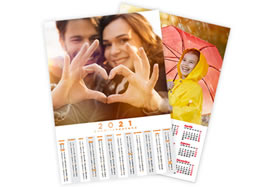 Stampa Calendario Poster A3 (42x29,7 cm.)Calendari poster A3 stampati in qualità offset a 4 colori