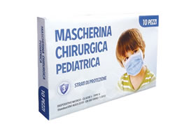 Stampa Mascherine chirurgiche pediatricheMascherina chirurgica di protezione per bambini